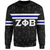 Zeta Phi Beta Sweatshirt Alphabet Style
