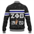 Zeta Phi Beta Baseball Jacket Alphabet Style