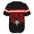 Order of the Eastern Star Baseball Shirt Alphabet Style