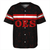 Order of the Eastern Star Baseball Shirt Alphabet Style
