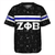 Zeta Phi Beta Baseball Shirt Alphabet Style