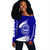 Zeta Phi Beta Off Shoulder Sweatshirt Nickname Style Grunge