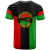 African T-Shirt - Africa African Flag With Panther Power T-Shirt Desert Fashion 2
