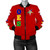Order of the Eastern Star Bomber Jacket Letters Red