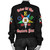 Order of the Eastern Star Bomber Jacket Pearls Black