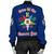 Order of the Eastern Star Bomber Jacket Pearls Blue