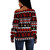 Order of the Eastern Star Off Shoulder Sweatshirt Christmas Style Grunge