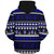 Zeta Phi Beta Sherpa Hoodie Christmas Style Grunge