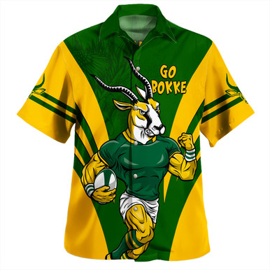Custom South Africa Rugby Kid Hawaiian Shirt - Go Bokke Champion, World Cup LT01 main image 1