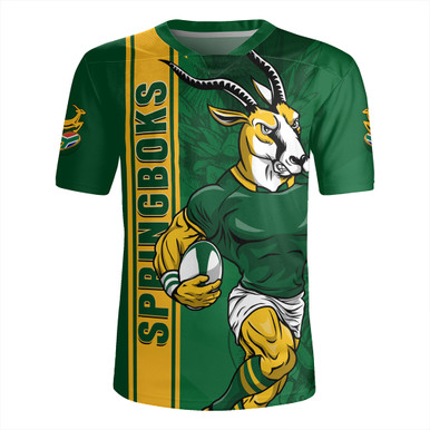 Custom South Africa Rugby Shower Curtain Go Champions Springboks LT14 main image 1