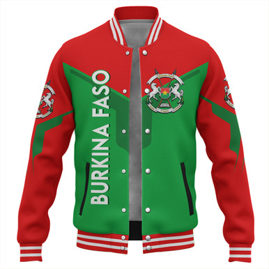 Support Les Etalons - Burkina Faso Football Baseball Jacket LT01 main image 1