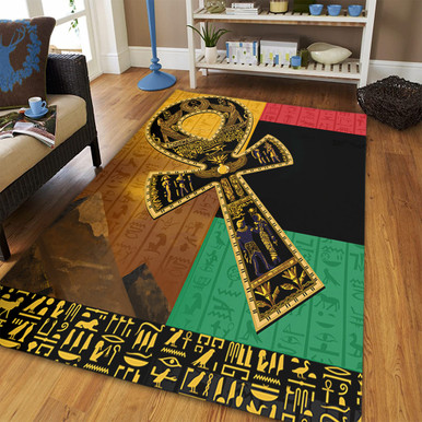Egypt Area Rug Egyptian Ankh