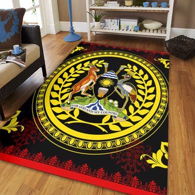 Uganda Area Rug Floral Circle