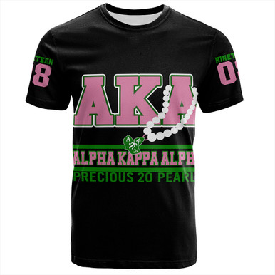 Alpha Kappa Alpha T-Shirt Precious Pearls