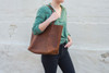 Avery Leather Tote Bag - Large