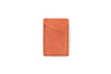 Slim Leather Card Wallet with Magnetic Money Clip