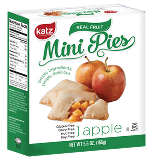 Katz Gluten Free Apple Gluten-Free Pie 6 inch, Gluten-Free Mall