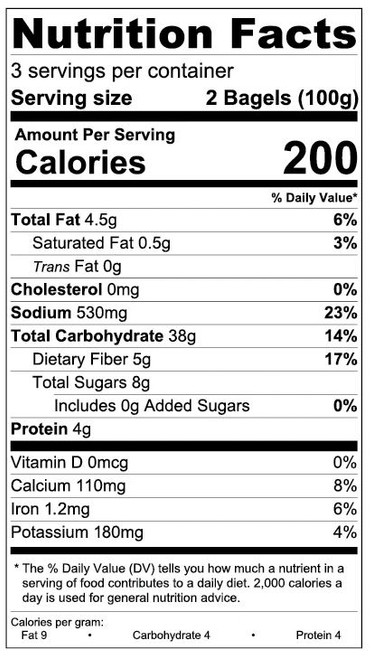 O'Doughs Thins Vegan Everything Bagels