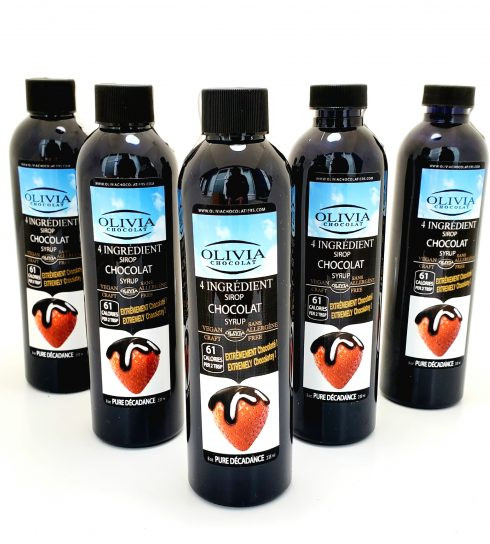Olivia Chocolat 4 Ingredient Chocolate Syrup, Gluten-Free Mall