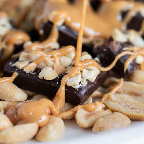 Jojo's Dark Chocolate Peanut Butter Filled Bites