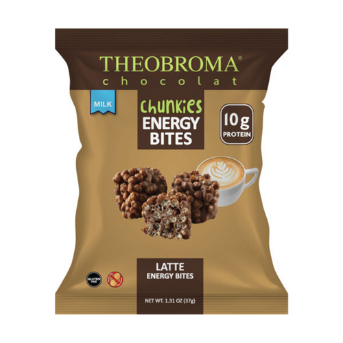 Theobroma Chocolat Milk Chocolate Latte Chunkies Energy Bites