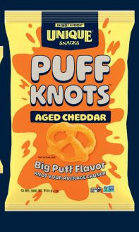 Unique Snacks Aged Cheddar Puffzels