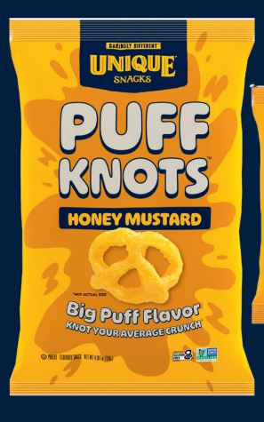 Unique Snacks Honey Mustard Puffzels