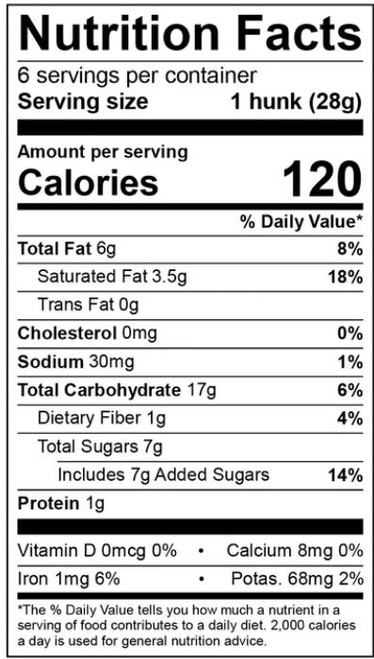 Heavenly Hunks GF Oatmeal Chocolate Chip