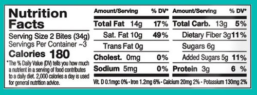 Jojo's Dark Chocolate GF Coconut Filled Bites