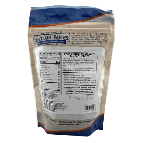 Dark Chocolate Covered Bing Cherries