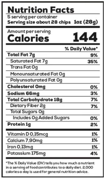 Desi Flavors Organic GF Plantain Chips Black Pepper