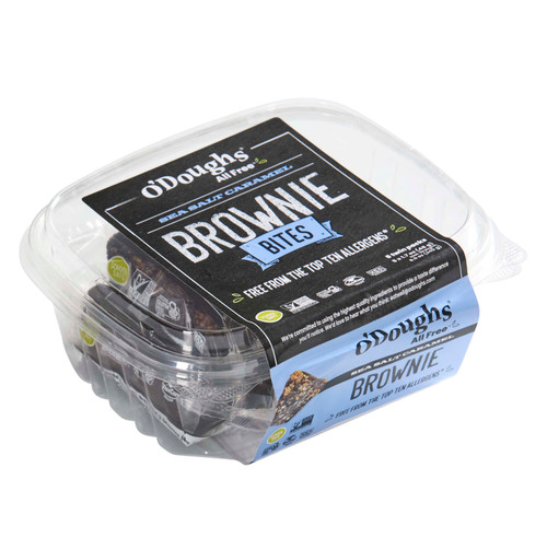 O'Doughs ALLfree Sea Salt Caramel Brownie Bites |The Gluten-Free Mall