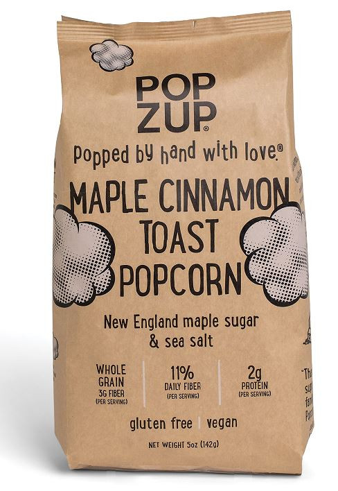 Popzup Gluten-Free Maple Cinnamon Toast Popcorn