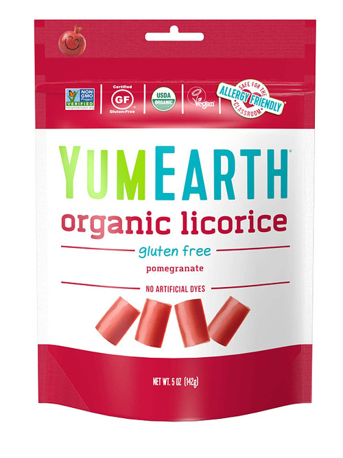 YumEarth Organic Licorice Pomegranate
