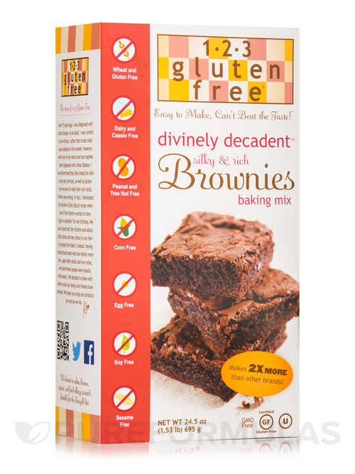 123 GlutenFree Brownie Mix, The GlutenFree Mall