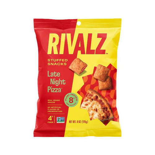 Rivalz Late Night Pizza Stuffed Snacks, 6 oz. | The Gluten-Free Mall