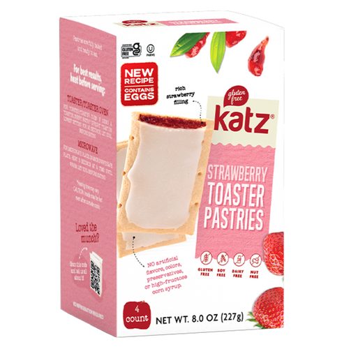 Kats Gluten Free Strawberry Toaster Pastries, 8 oz. The GlutenFree Mall