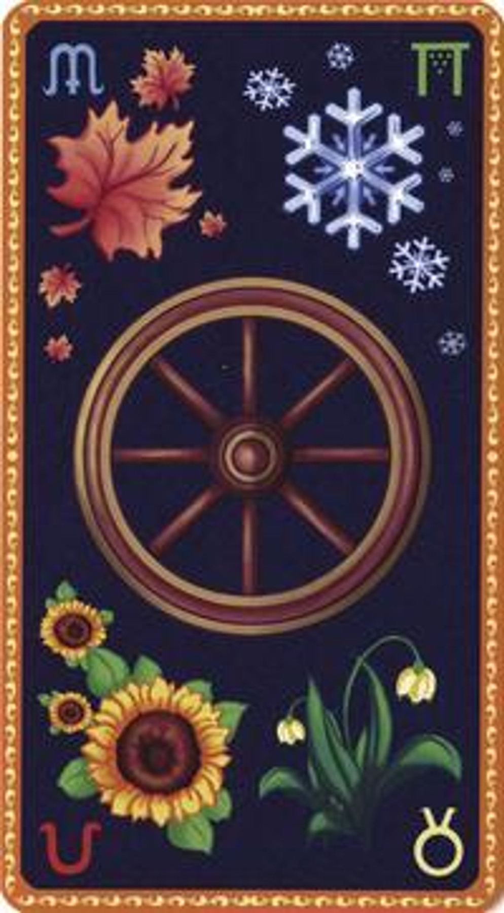 Wheel of the Year Tarot - Coyote Moon and