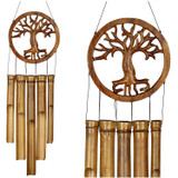 WOODSTOCK TREE OF LIFE BAMBOO CHIME