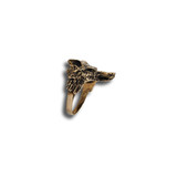 Wolf's Head Ring (Bronze)