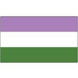 Genderqueer Bumper Sticker