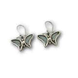 Stelenes Butterfly Wing Earrings .925 Silver