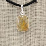 Rutilated Quartz Pendant