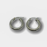 Hoop Earrings .925 Silver