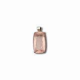 Rose Quartz Pendant .925 Silver 1.5" (B)