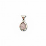 Rose Quartz Pendant .925 Silver 1.75" (OC)