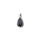 Charoite Pendant .925 Silver 1.25" (TDC)