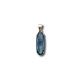 Blue Kyanite Pendant .925 Silver 1.5" (O)