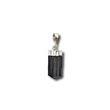 Black Tourmaline Pendant .925 Silver (NC6)