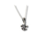 Fleur de Lis Necklace .925 Silver